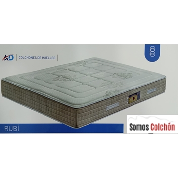 ALBILAX COLCHON RUBÍ  MUELLE ZENTRAL BLOCK - Imagen 1