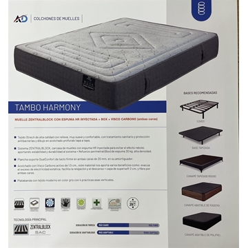 ALBILAX COLCHON TAMBO ARMONY - Imagen 1