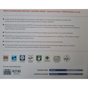 ALBILAX COLCHON TOP KAISER - Imagen 2