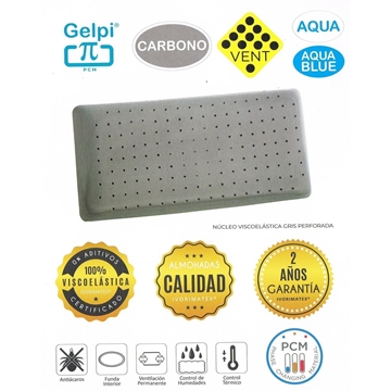 ALMOHADA GELPI CARBONO VENT AQUA - Imagen 2