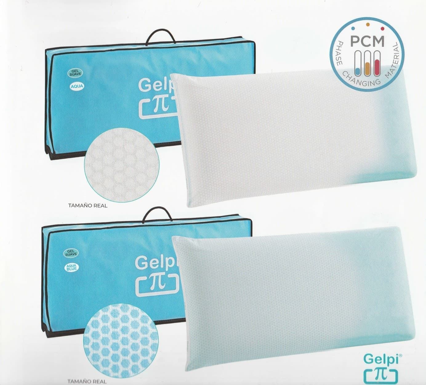 ALMOHADA GELPI GEL SUAVE AQUA - Imagen 1