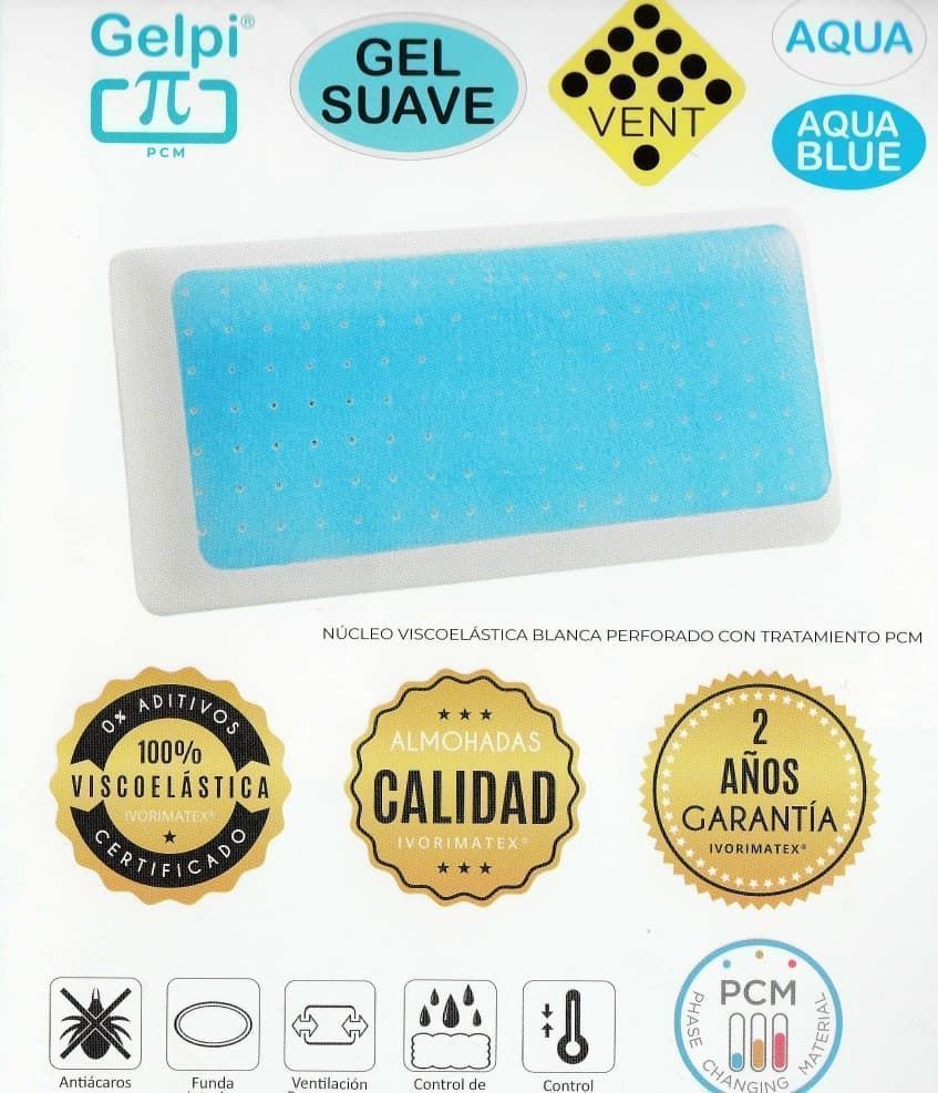 ALMOHADA GELPI GELTEC VENT AQUA - Imagen 2