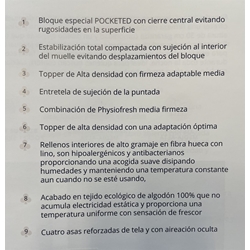 ASPOL COLCHÓN MODELO CINCO ESTRELLAS - Imagen 2