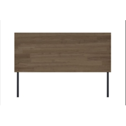 CABECERO CAMA 100 INDUSTRIAL ROBLE AMERICAN / NEGRO - Imagen 1