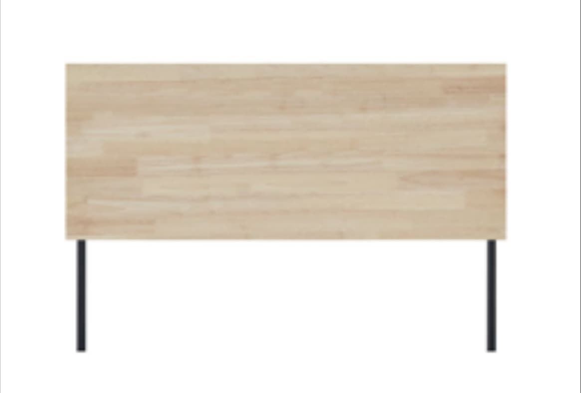 CABECERO CAMA 100 INDUSTRIAL ROBLE NORDISH / NEGRO - Imagen 1