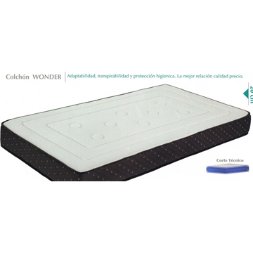 CORSONS COLCHÓN WONDER  VISCOELÁSTICA + NÚCLEO - Imagen 1