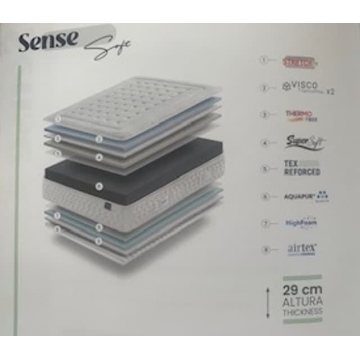 GOMARCO COLCHÓN SENSE SOFT - Imagen 2