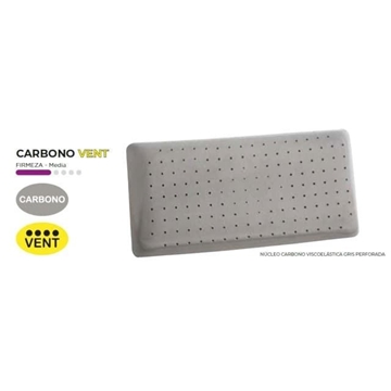 IVORIMATEX ALMOHADA CARBONO VENT VISCO LOVE - Imagen 1