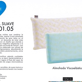 IVORIMATEX  ALMOHADA GEL SUAVE VISCO LOVE - Imagen 2