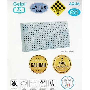 IVORIMATEX ALMOHADA GELPI LATEX GEL VENT AQUA - Imagen 2