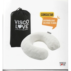 IVORIMATEX ALMOHADA MODELO COLLARÍN PURE VISCO LOVE MEDIDA 43X24 CM - Imagen 1