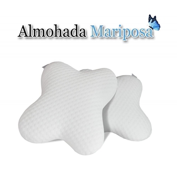 IVORIMATEX  ALMOHADA MODELO MARIPOSA VISCOPUR MEDIDA 60 X 50 - Imagen 1