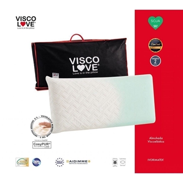IVORIMATEX ALMOHADA MODELO SOJA VISCO LOVE - Imagen 1