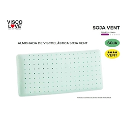 IVORIMATEX ALMOHADA MODELO SOJA VISCO VENT LOVE - Imagen 1