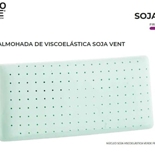 IVORIMATEX ALMOHADA MODELO SOJA VISCO VENT LOVE - Imagen 1