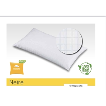 MASH ALMOHADA NEIRE FIBRA HUECA SILICONADA FUNDA 100% ALGODON - Imagen 1