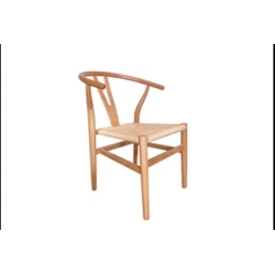 SILLA COMEDOR MADERA KIOTO NATURAL CLARO / CUERDA - Imagen 1