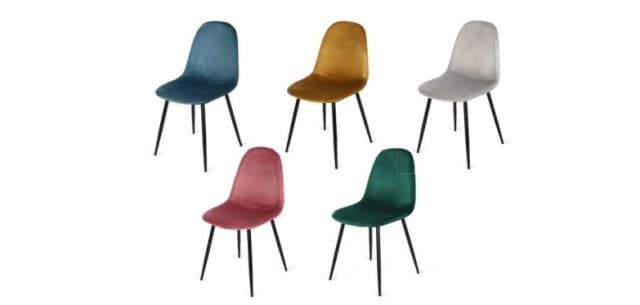 SILLA CORDOBA VELVET - Imagen 1