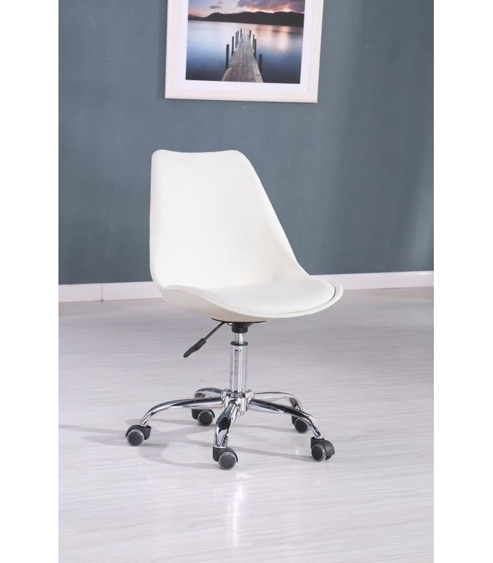 SILLA DUBLIN BLANCA - Imagen 1