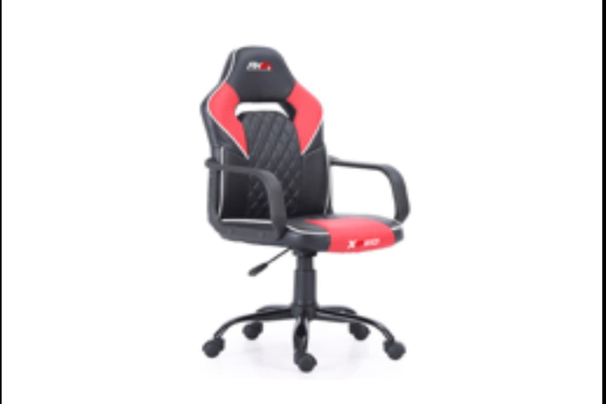 SILLA GAMER AK-X NEGRO / ROJO - Imagen 1