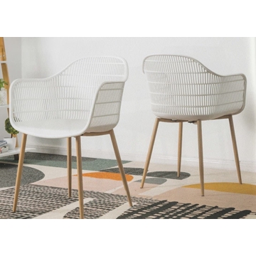 SILLA KALVIN BLANCO - Imagen 1