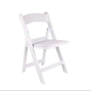 SILLA PLEGABLE CEREMONY BLANCO - Imagen 1