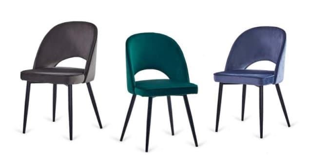 SILLA TERUEL VELVET - Imagen 1