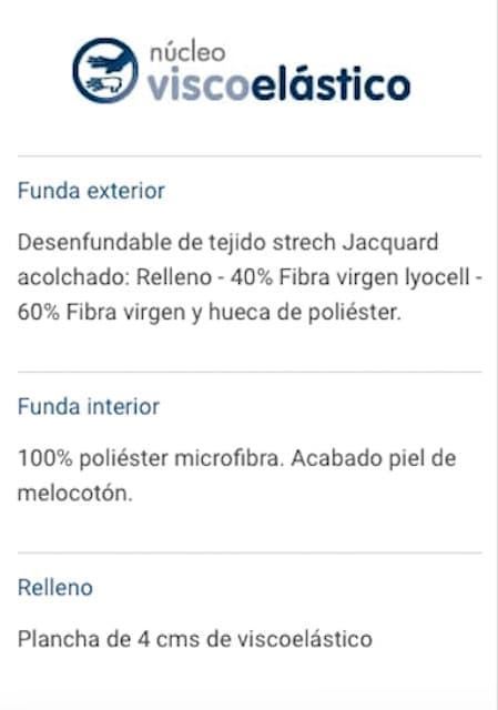 TOPPER VISCO MOSHY - Imagen 2