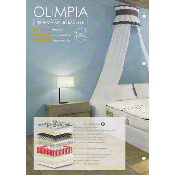 ULTRACONFORT COLCHON PREMIUN MODELO OLIMPIA - Imagen 1
